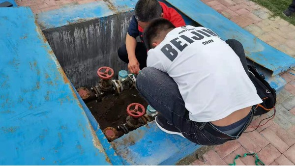 B体育平台客服污水流量计使用现场