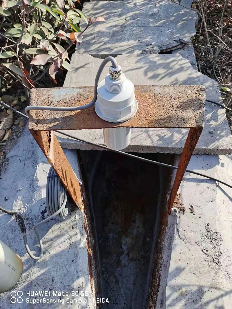 超声波明渠流量计安装调试现场 超声波明渠流量计安装调试现场
